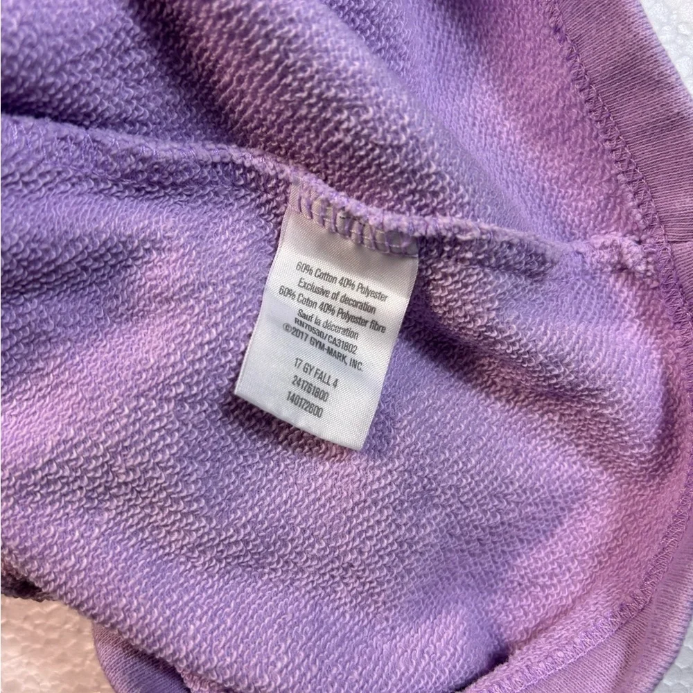Gymboree Size 7 Girls Purple Embroidery Dress 100% Cotton Sequins Floral Party
